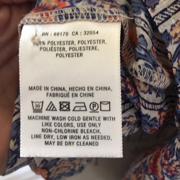 Anthropologie HD in Paris pheasant top Sz 2 - Picture 7 of 8